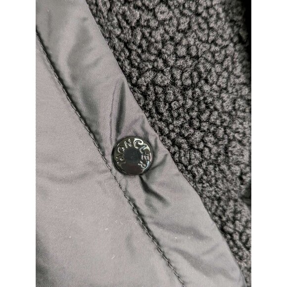 Moncler Kids’ Audrieu Short Down Jacket Black Size12A - Picture 5 of 10